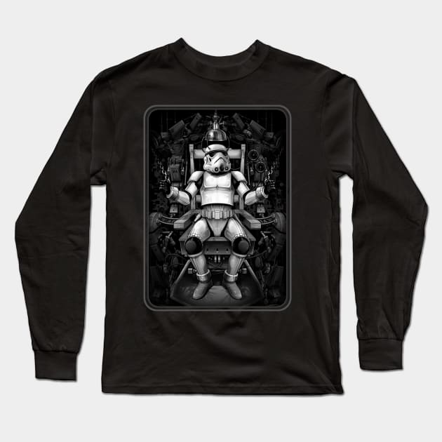 on death chair Long Sleeve T-Shirt by ADAMLAWLESS